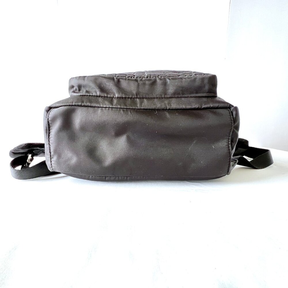 Steve Madden Black Two-Pocket Nylon Padded Backpack Bag W/ Detachable Pouch, NWT - Picture 11 of 16